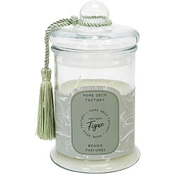 The Home Deco Factory Bougie Bonbonnière figue