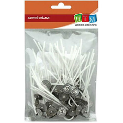 Graine Créative Graines Créatives Mèches à Bougie 7 cm (50 Pcs)