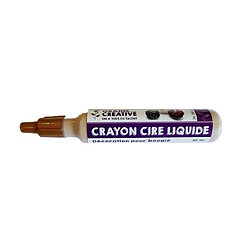 Graine Créative Crayon Cire Liquide pour Bougie Doré - Graines Créatives