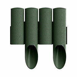 Green-split Bordure en plastique verte - 2,3m x 25,5cm