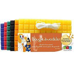 Graine Créative Graines Créatives Cire à bougie 6 couleurs primaires