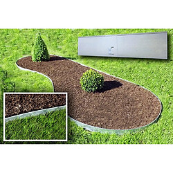 Green-split Bordure Jardin 120 cm x 18,5 cm - Gris