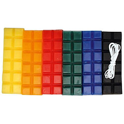 Graine Créative Graines Créatives Cire à bougie 6 couleurs primaires