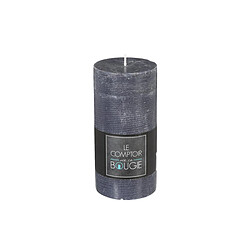 Atmosphera, Createur D'Interieur Atmosphera Bougie Cylindrique Gris Bougie cylindrique en cire - Dimensions 7 x 7 x 14 cm - Combustion 50h