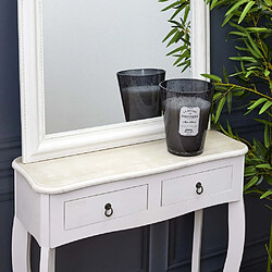 The Home Deco Factory Bougie parfumée pot en verre - Gris foncé