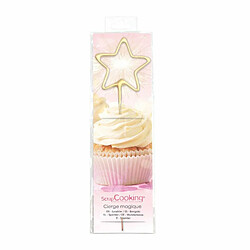 Scrapcooking Bougie Magique Étoile - 18,5 cm