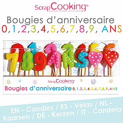 ScrapCooking Bougies d'Anniversaire