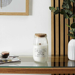 The Home Deco Factory The Home Deco Bougie parfumée mèche en bois
