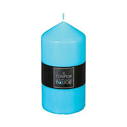 Bougie Ronde Rustic - Turquoise