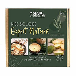 Graine Créative Graines Créatives Kit DIY bougies esprit nature
