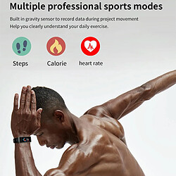 Yonis Montre Intelligente Étanche Cuir Bluetooth pas cher