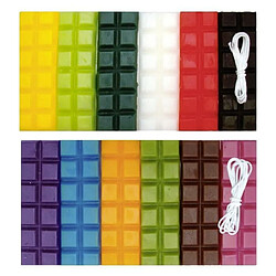 Graine Créative Graines Créatives Cire à bougie 12 couleurs