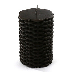 Comptoir des Bougies - Bougie ronde motif rattant