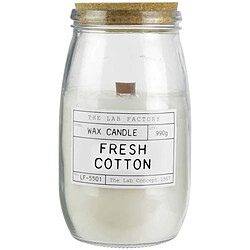 The Home Deco Factory The Home Deco Bougie parfumée mèche en bois