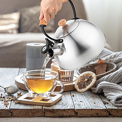 Briebe Wooden - Inox