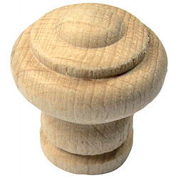 Bros Bouton bois rustique 31