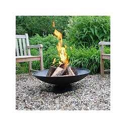 Acheter Foyer Brasero Rond en Fonte 59 cm - Fancy Flames