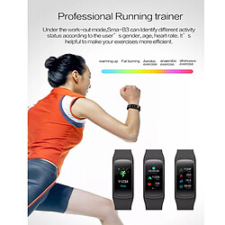 Yonis Bracelet Fitness Étanche Suivi Activité Cardiaque pas cher
