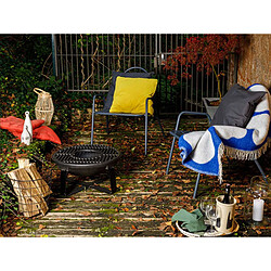 Somagic Brasero rond - Noir pas cher