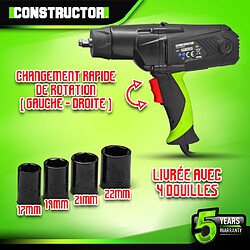 Avis Constructor Boulonneuse à chocs 1100W