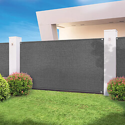 IDMARKET Brise vue HD 1,5 x 10M - Gris