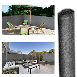 Acheter Idmarket Brise vue renforcé 2 x 10 M - Gris 220 gr/m² PRO