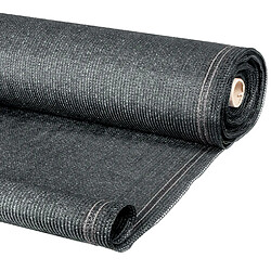 Idmarket Brise vue renforcé 1,5 x 10 M - Gris 90 gr/m² classique