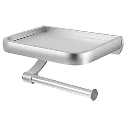 Porte-rouleau de tissu autocollant - Argent