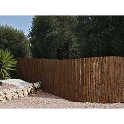 Acheter JARDIéco JARDIDECO Brise vue écorces pin 1,5x5 m - Bois