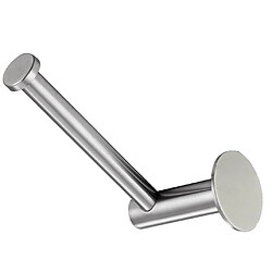 Support papier toilette inox mural