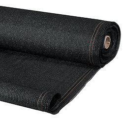 Brise vue Renforcé Noir 1.5 x 10 M 220 gr/m² - IDMARKET