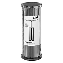 Acheter Five Simply Smart Brosse WC Cube - Inox - Argent