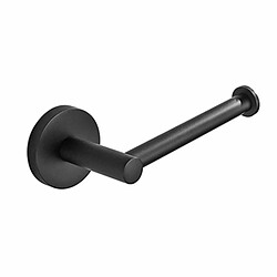 Universal Porte-serviettes noir Rack de rangement - Acier inoxydable et zinc - Peint en noir