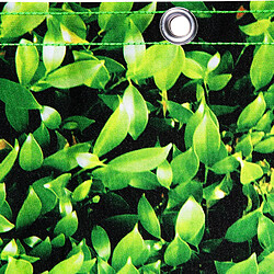 Acheter Idmarket Brise vue 1,5 x 10 M imprimé feuillage - 160 gr/m²