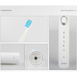 Brosse à dents électrique rechargeable Universal - 5 modes