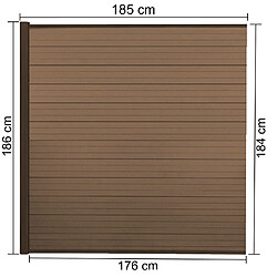Acheter Mendler Brise-vue 1,86 x 3,75 m
