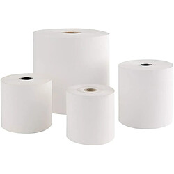 Lot 8 rouleaux papier thermique - 57x55x12mm