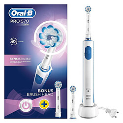 Universal Oral-B Pro 570 3D Sensi - Blanche