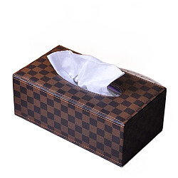 Universal Boîte à mouchoirs cuir KTV