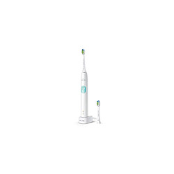 PHILIPS SONICARE ProtectiveClean 4300 HX6807/51 Brosse a dent électrique - 1 mode - 2 intensités - capteur pression - Blanc & vert