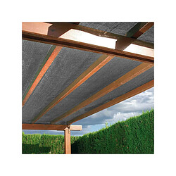 JARDIéco JARDIDECO Brise vue gris anthracite 10 m