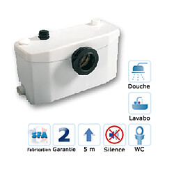 SFA Sanibroyeur Plus - Broyeur WC et salle d'eau pas cher