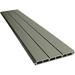 Habitat et Jardin Clôture composite - 1.6 x 1.2 m Gris