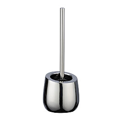 WENKO Brosse WC design Badi - Argent chromé