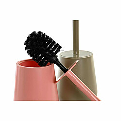 Brosse WC DKD Home Decor - Rose/Vert