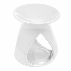 PARIS PRIX Brûle Parfum Triptyque 10cm Blanc