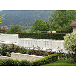 JARDILINE Lanière PVC palissade - Blanc 43 mm x 60 m