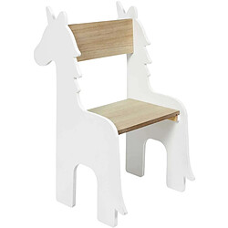 The Home Deco Kids the_home_deco_kids Chaise enfant Licorne - Blanc