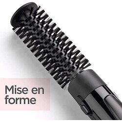 BABYLISS AS126E Warmluftbürste Schwarz, 1000 Watt, 4 Aufsätze