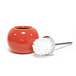 Paris Prix Bullea - Brosse WC Design 37cm Terracotta